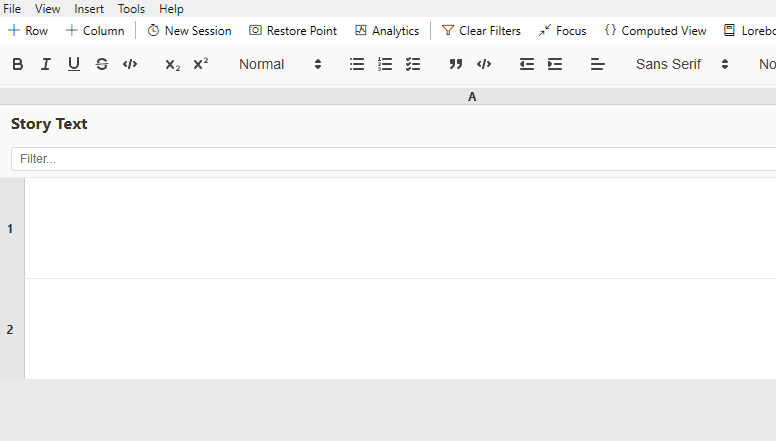 RuneQuilt UI in action
